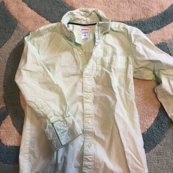 Lot of four boys shirts size 4. Two Carter’s and 2 Cat & Jack - Picture 6 of 9